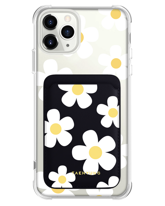 iPhone Magnetic Wallet Case - Daisy 2.0