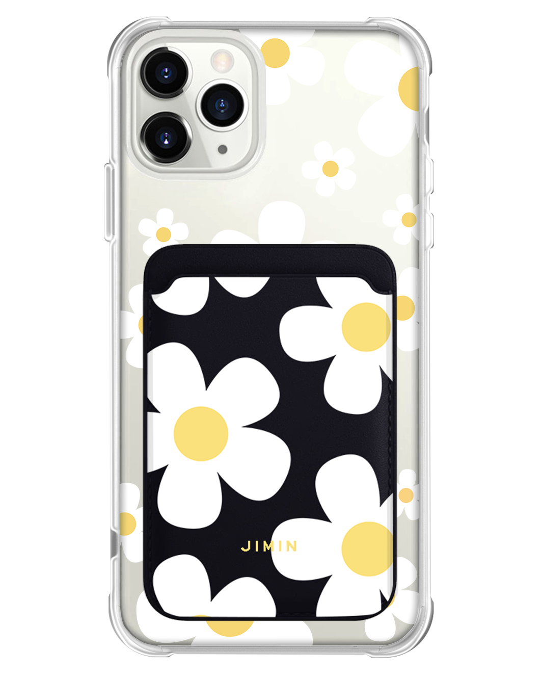iPhone Magnetic Wallet Case - Daisy 4.0