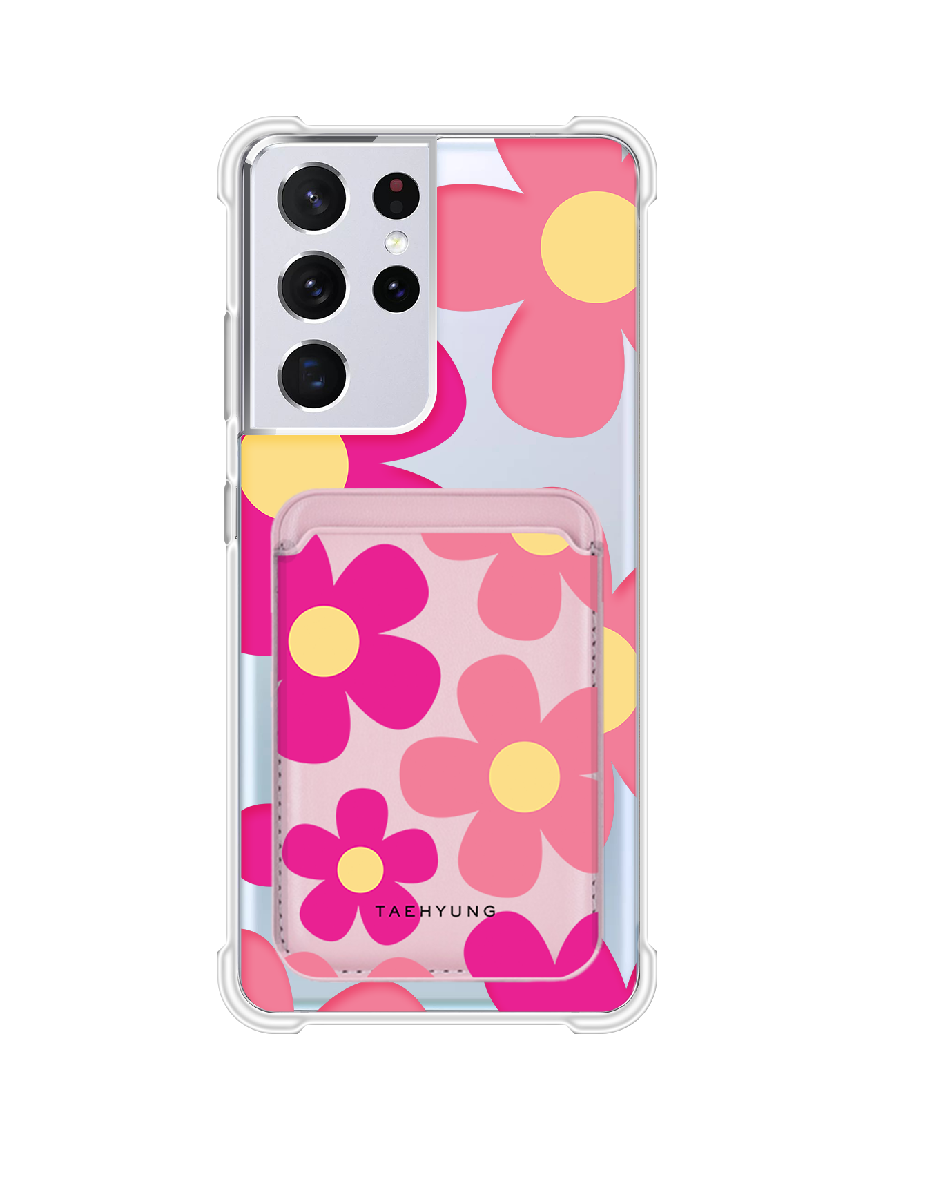 เคสกระเป๋าสตางค์แม่เหล็กสำหรับ Android - Daisy Delight