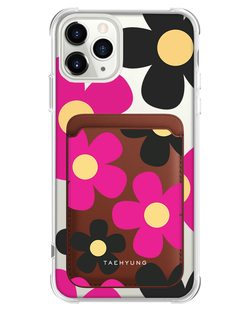 เคส iPhone แบบแม่เหล็ก - Daisy Hot Pink