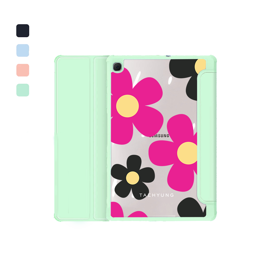 Android Tab Flipcover - Daisy Hot Pink