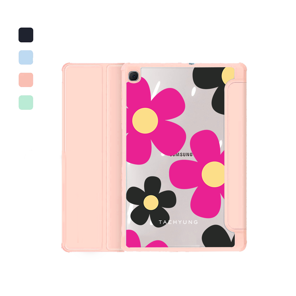 Android Tab Flipcover - Daisy Hot Pink
