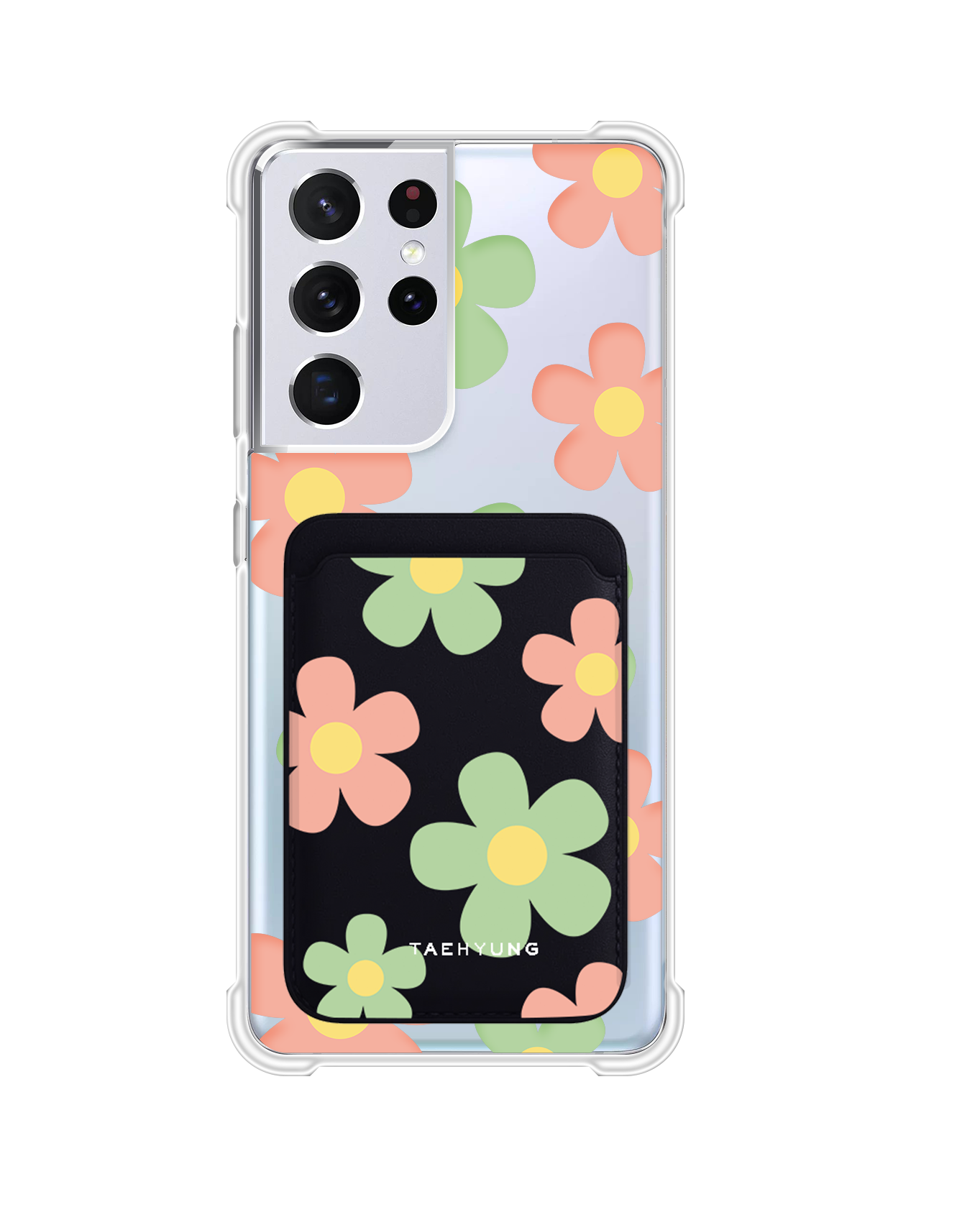 เคสกระเป๋าสตางค์แม่เหล็กสำหรับ Android - Daisy Spring