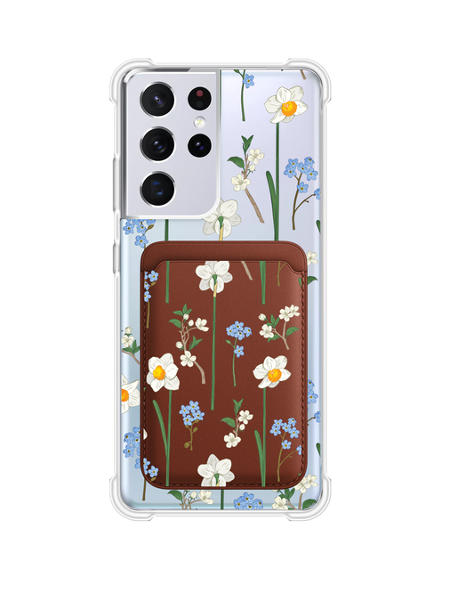 Android Magnetic Wallet Case - December Narcissus