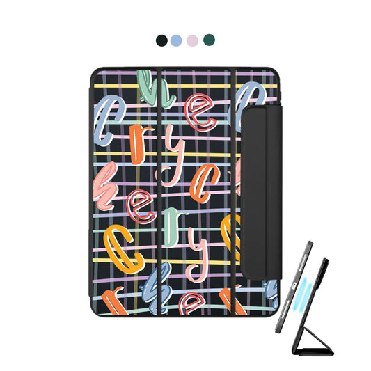 غطاء قابل للفصل لجهاز iPad - شعار Doodle 1.0