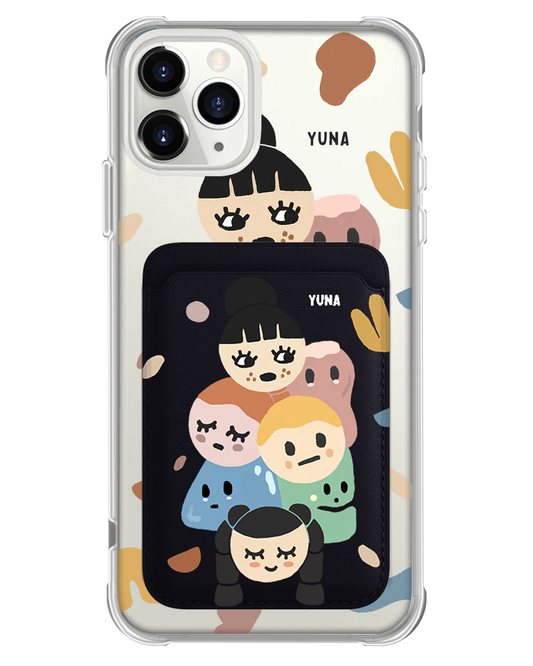 حافظة محفظة مغناطيسية للآيفون - دودل 1.0