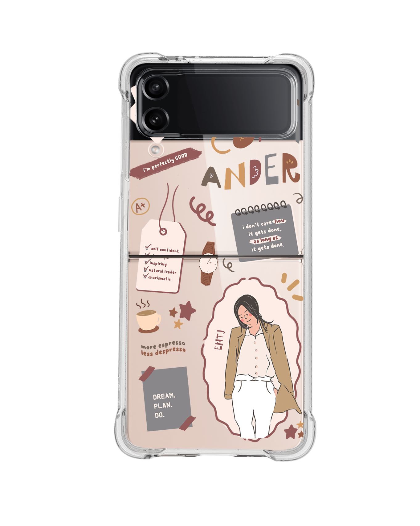 Android Flip / Fold Rearguard Hybrid - ENTJ