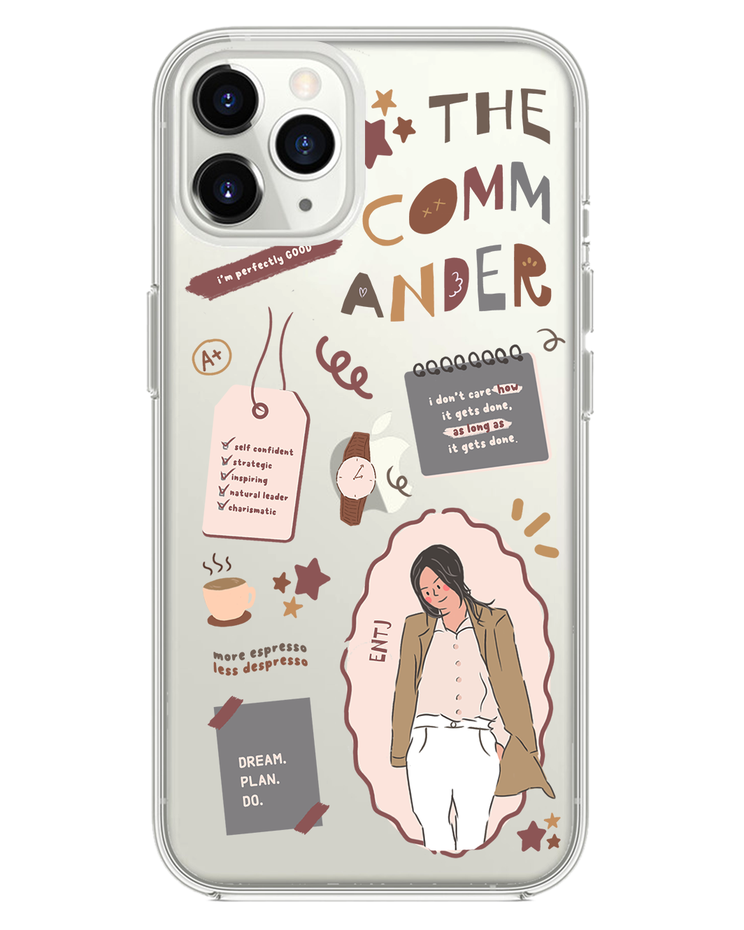iPhone Rearguard Hybrid - ENTJ (ผู้บัญชาการ)