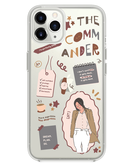 واقي خلفي هجين للآيفون - ENTJ (القائد)