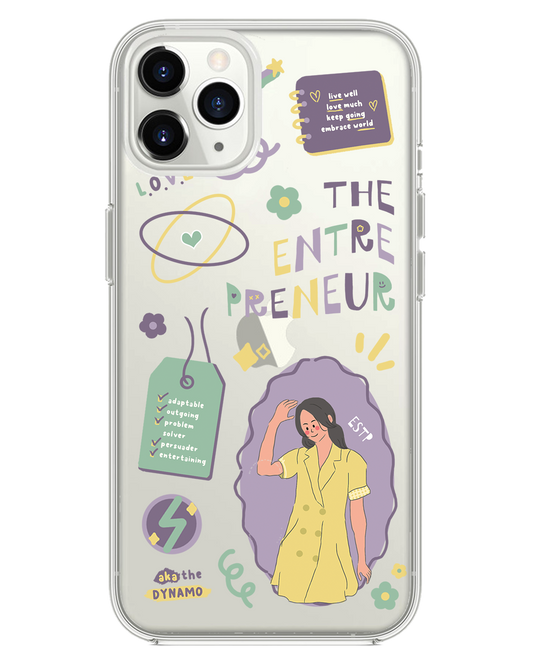 غطاء خلفي هجين لهاتف iPhone - ESTP (رائد الأعمال)