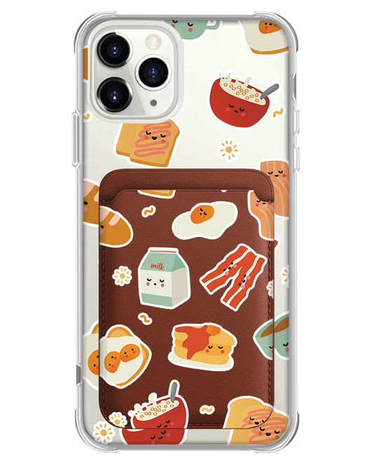 حافظة مغناطيسية لهاتف iPhone - إفطار إنجليزي