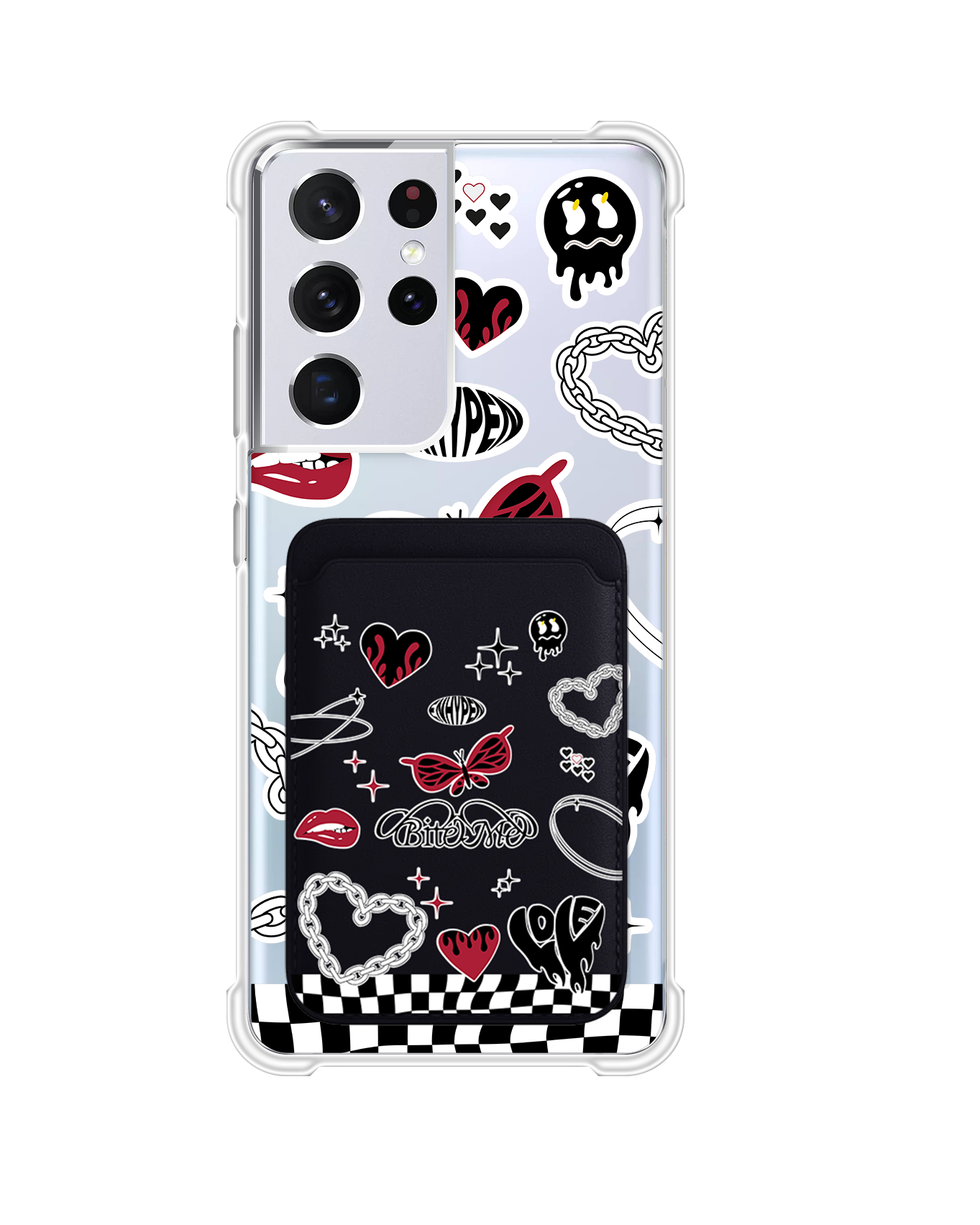 เคสกระเป๋าสตางค์แม่เหล็กสำหรับ Android - Enhypen Bite Me