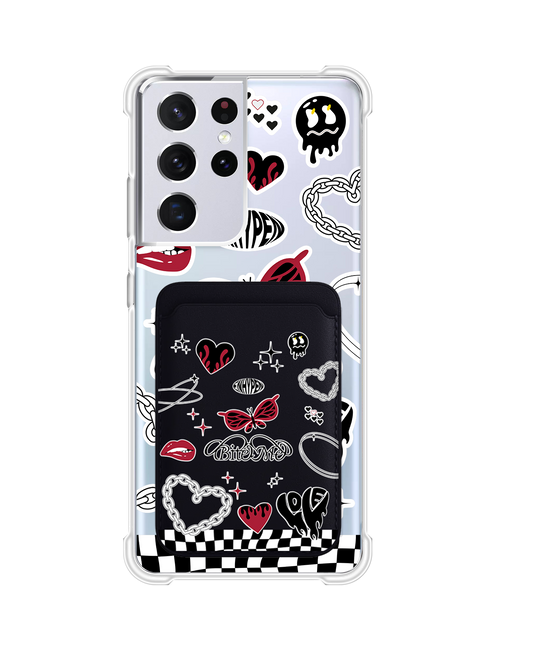 Android Magnetic Wallet Case - Enhypen Bite Me