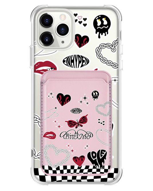 حافظة مغناطيسية لهاتف iPhone - Enhypen Bite Me