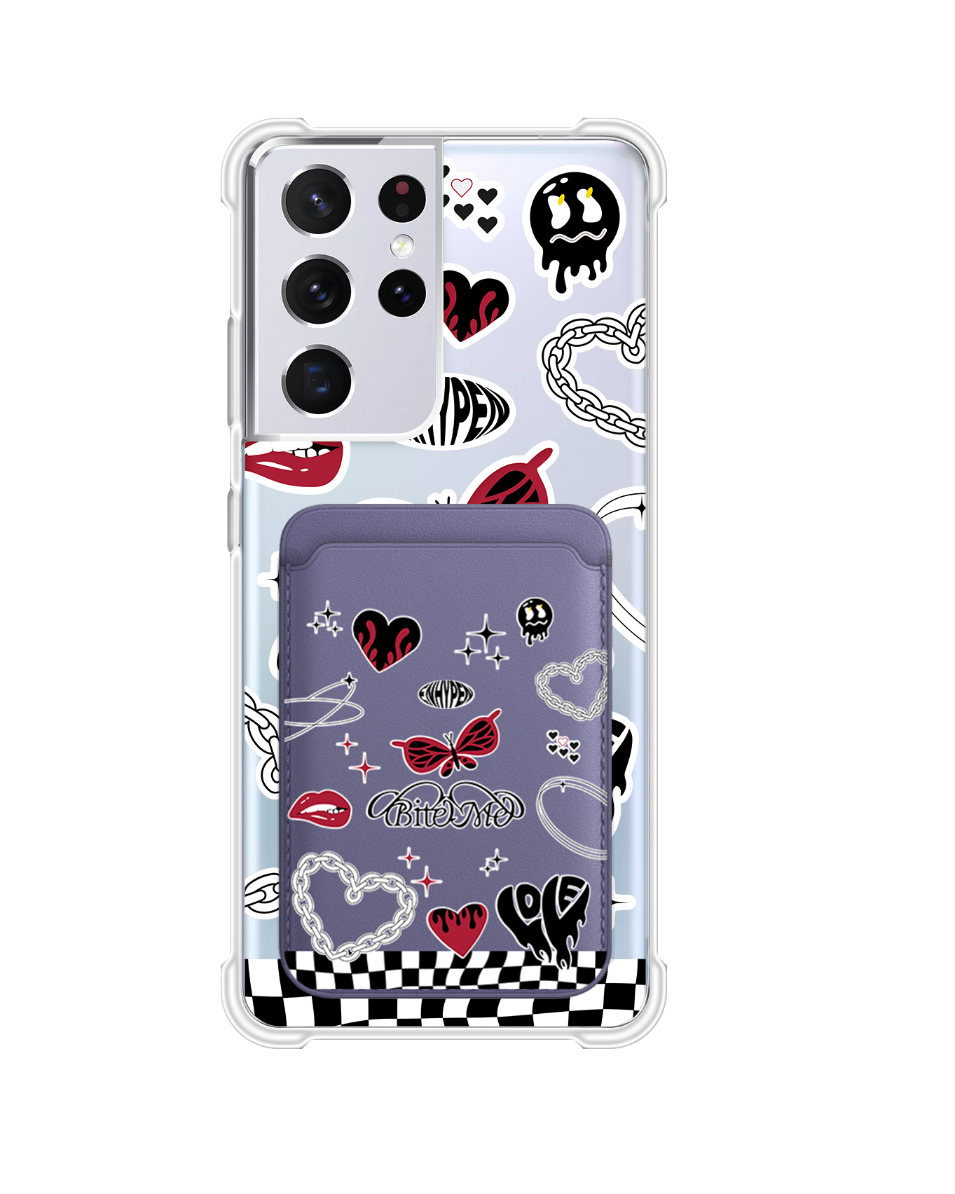 เคสกระเป๋าสตางค์แม่เหล็กสำหรับ Android - Enhypen Bite Me