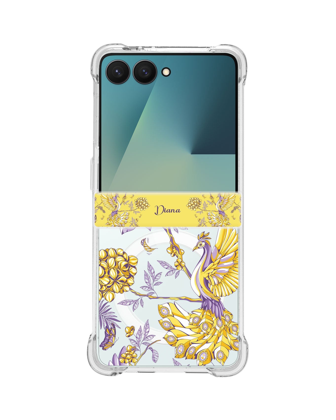 Android Flip / Fold Rearguard Hinge - Peacock 3.0