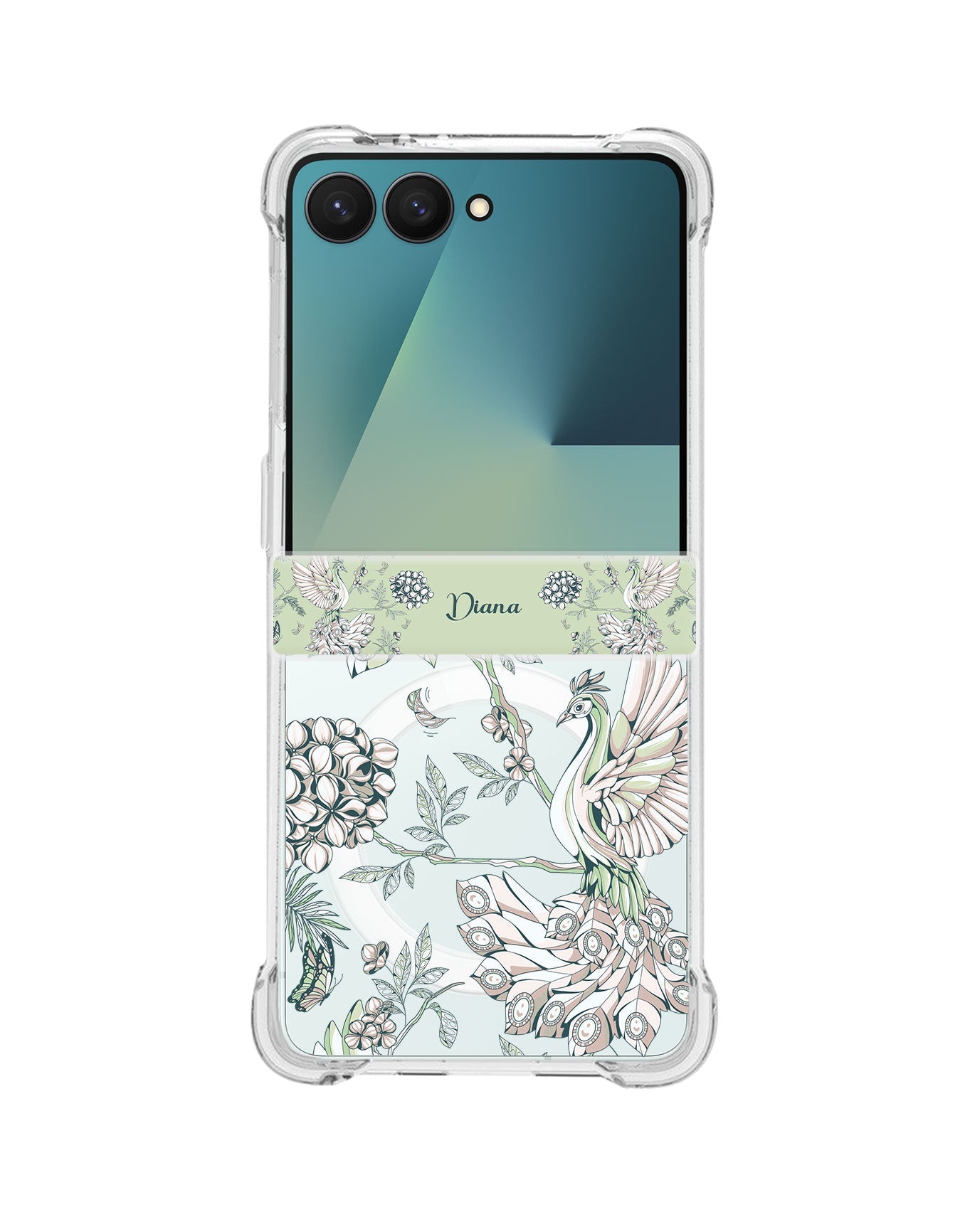 Android Flip / Fold Rearguard Hinge - Peacock 4.0