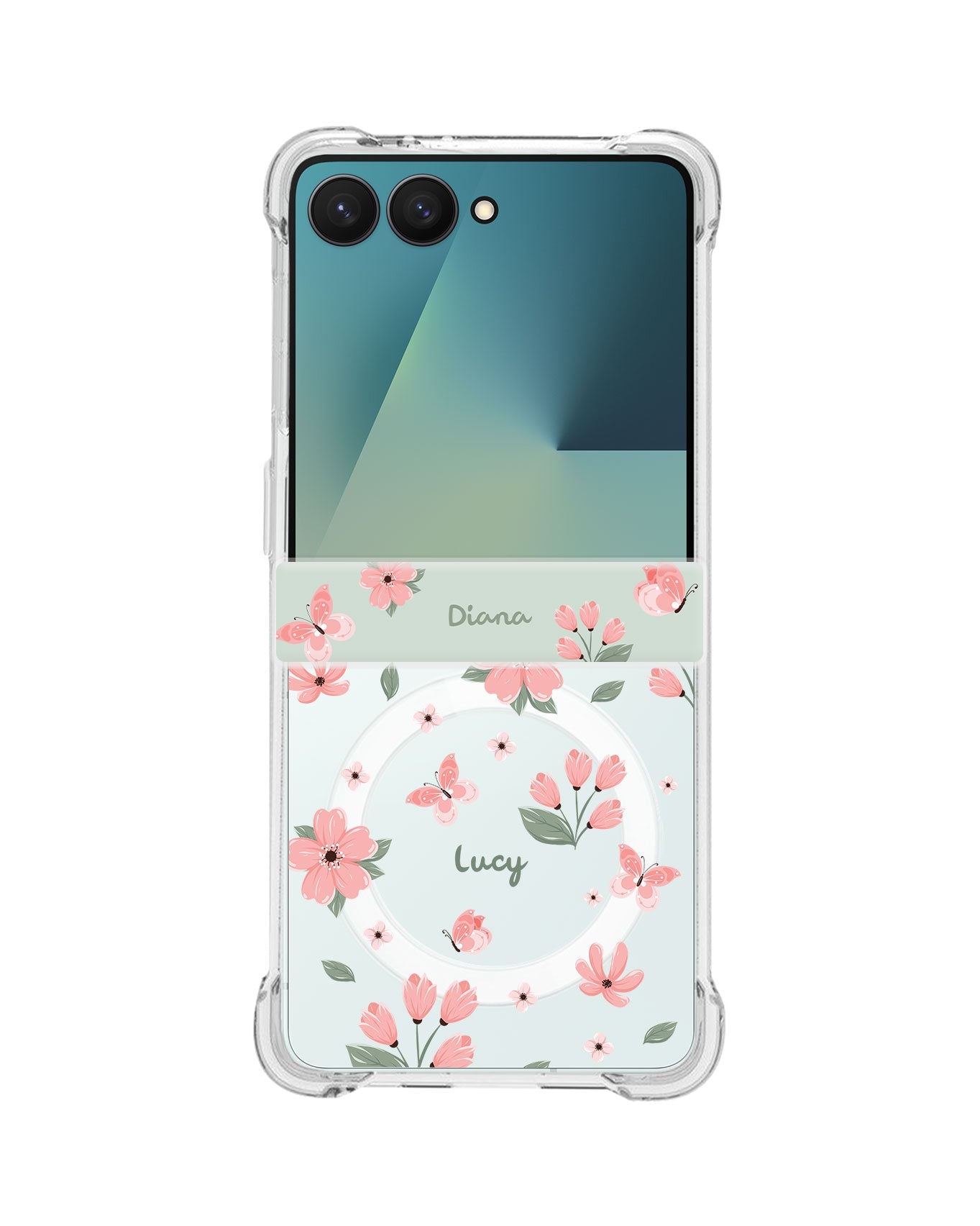 Android Flip / Fold Rearguard Hinge - Pink Delight