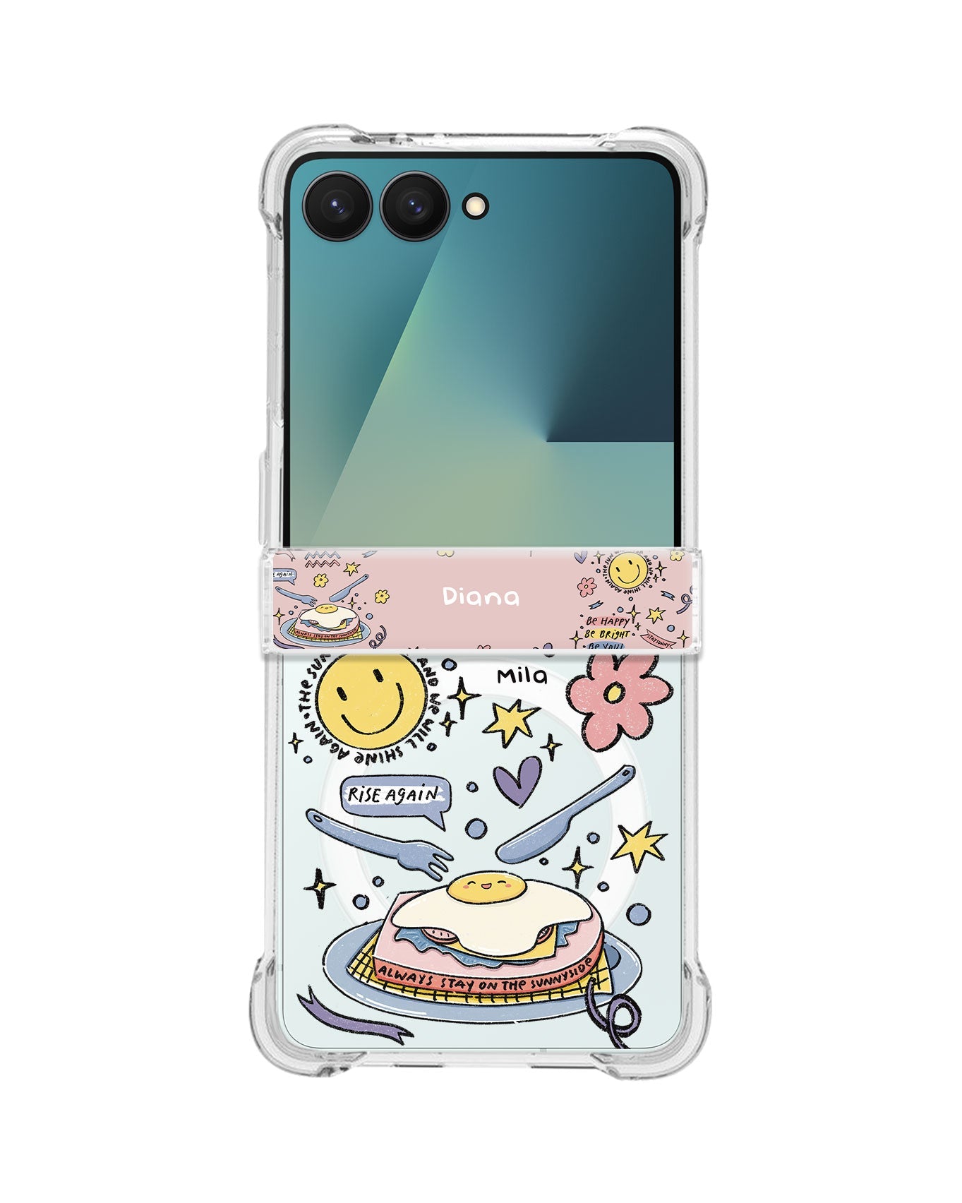 Android Flip / Fold Rearguard Hinge - Rise