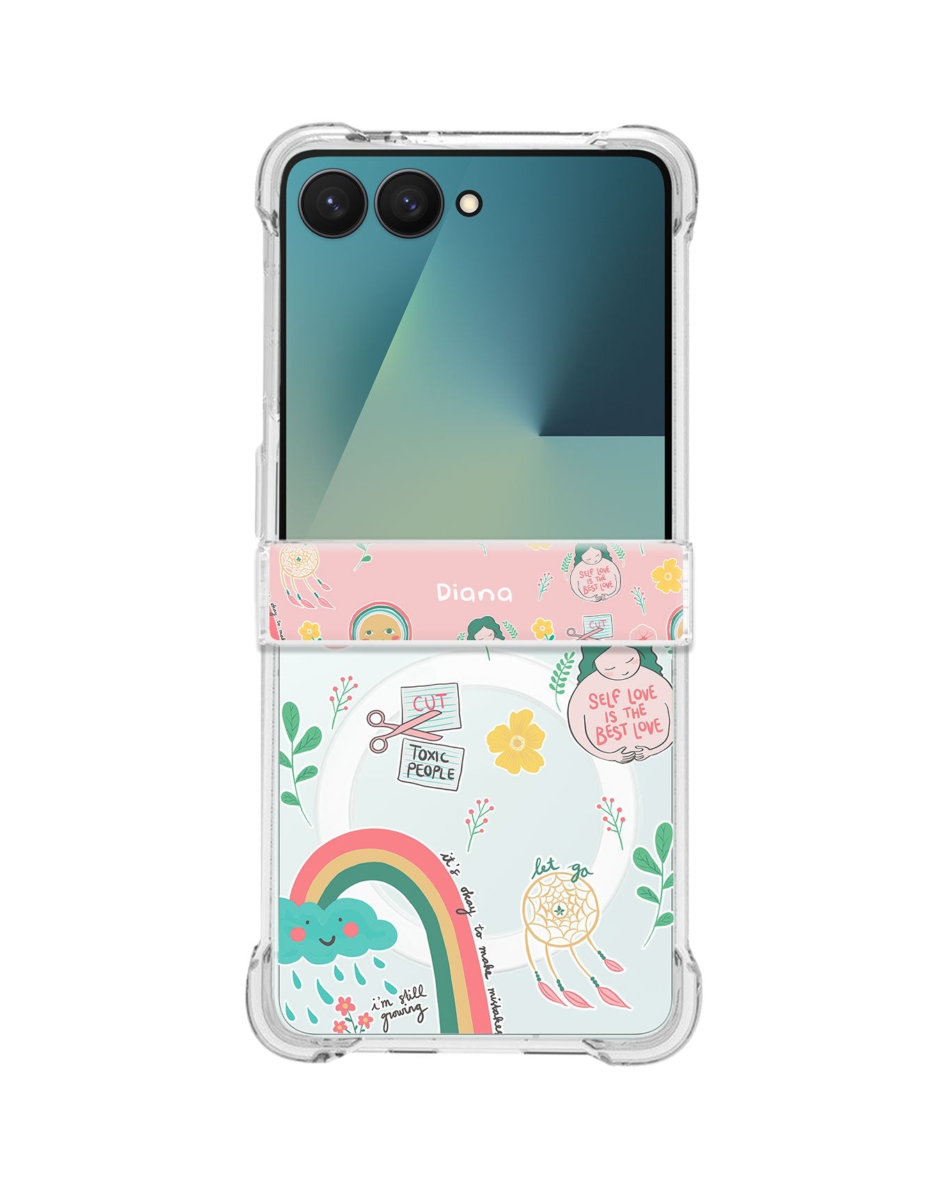 Android Flip / Fold Rearguard Hinge - Self Love 1.0