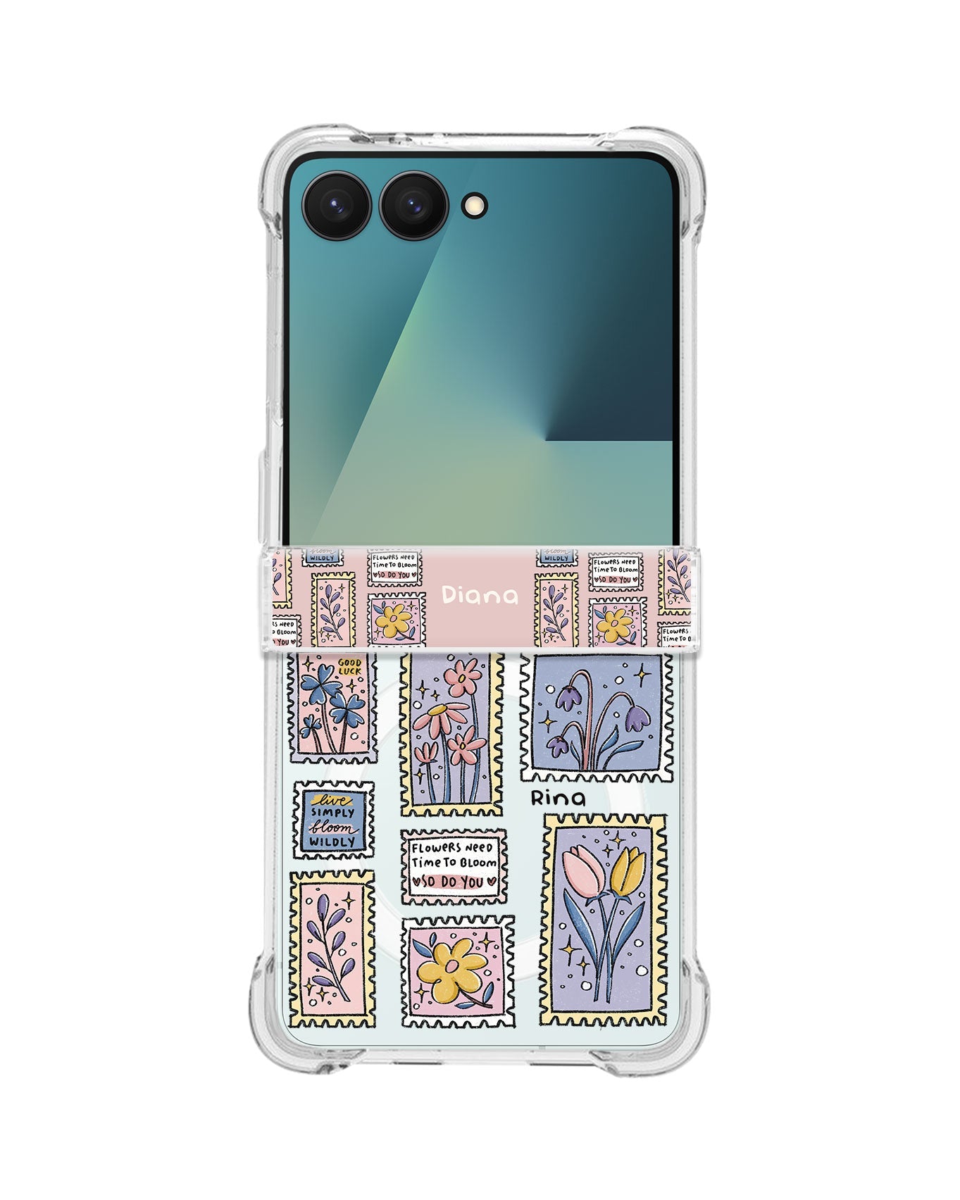 Android Flip / Fold Rearguard Hinge - Time to Bloom