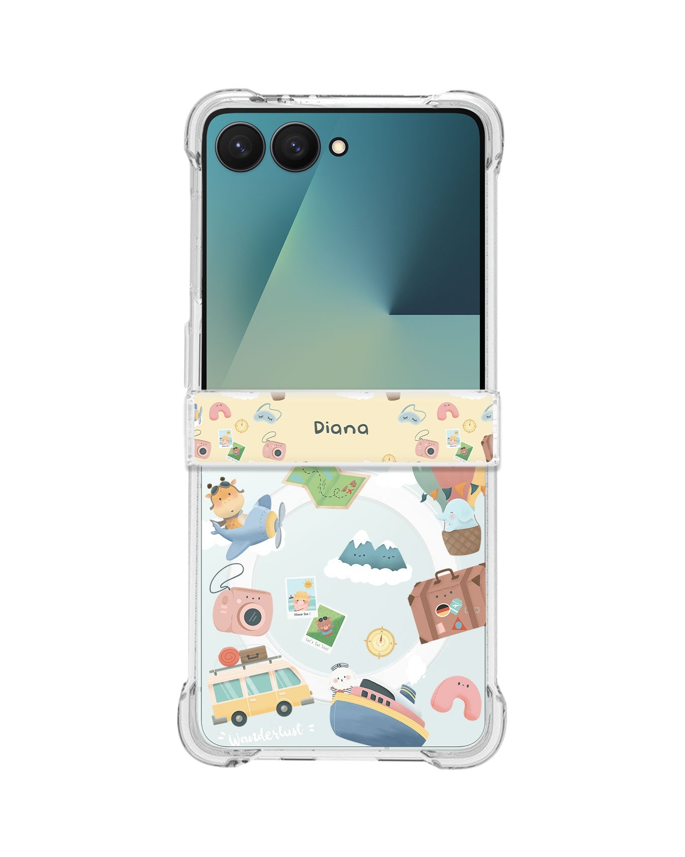 Android Flip / Fold Rearguard Hinge - Travel