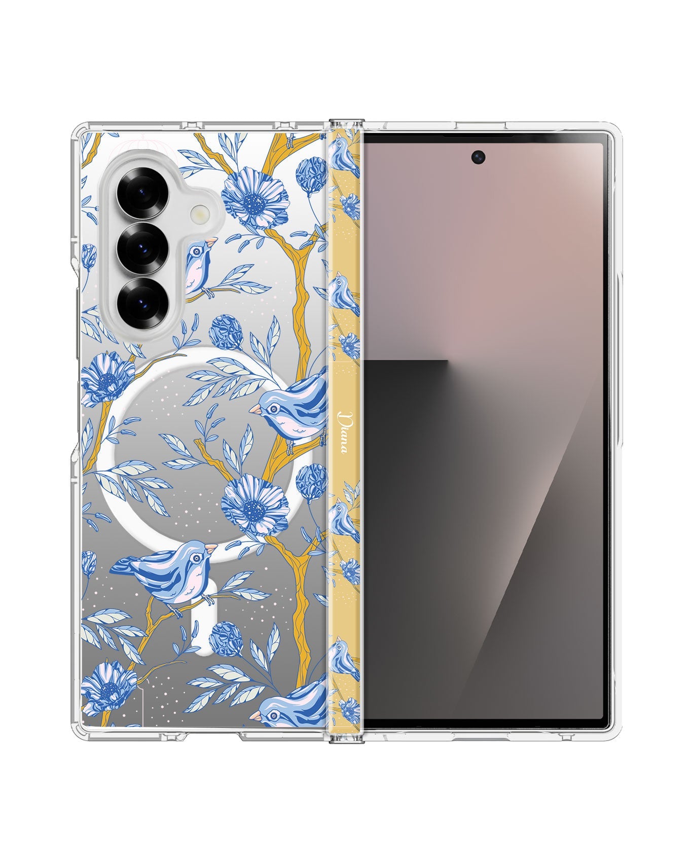 Android Flip / Fold Rearguard Hinge - Lovebird 10.0