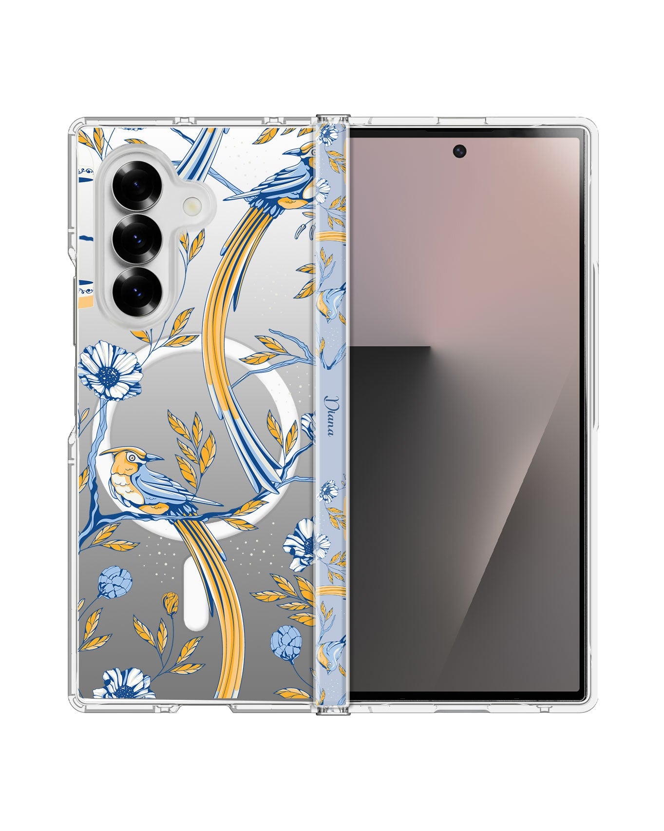 Android Flip / Fold Rearguard Hinge - Lovebird 7.0