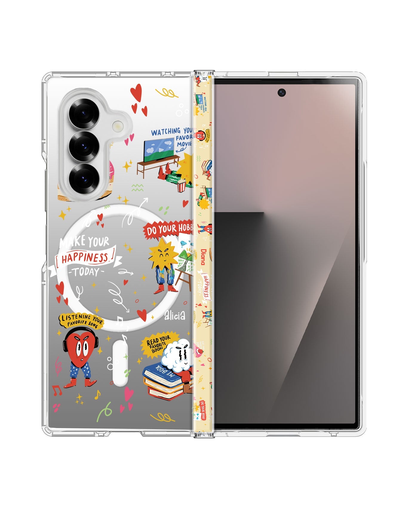 Android Flip / Fold Rearguard Hinge - Selfless Love 1.0