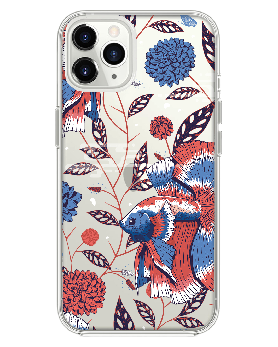 เคส iPhone Rearguard Hybrid - Fish & Floral 2.0