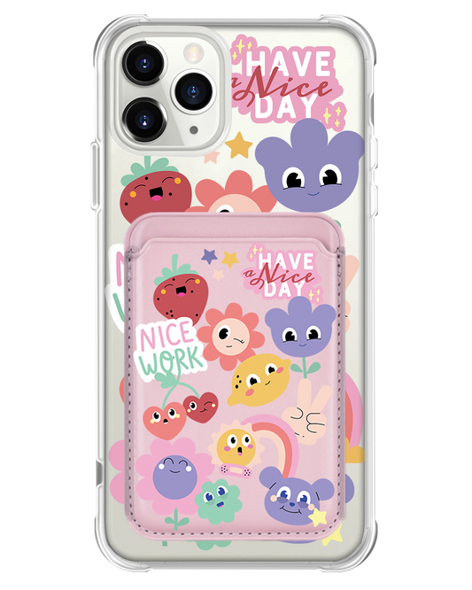 iPhone Magnetic Wallet Case - Garden Party