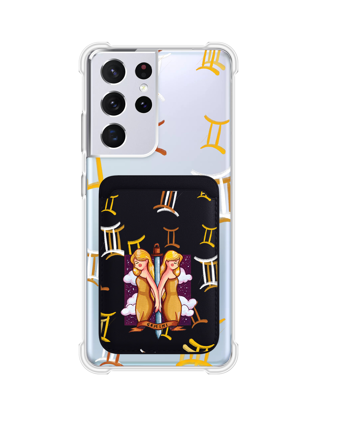 Android Magnetic Wallet Case - Gemini