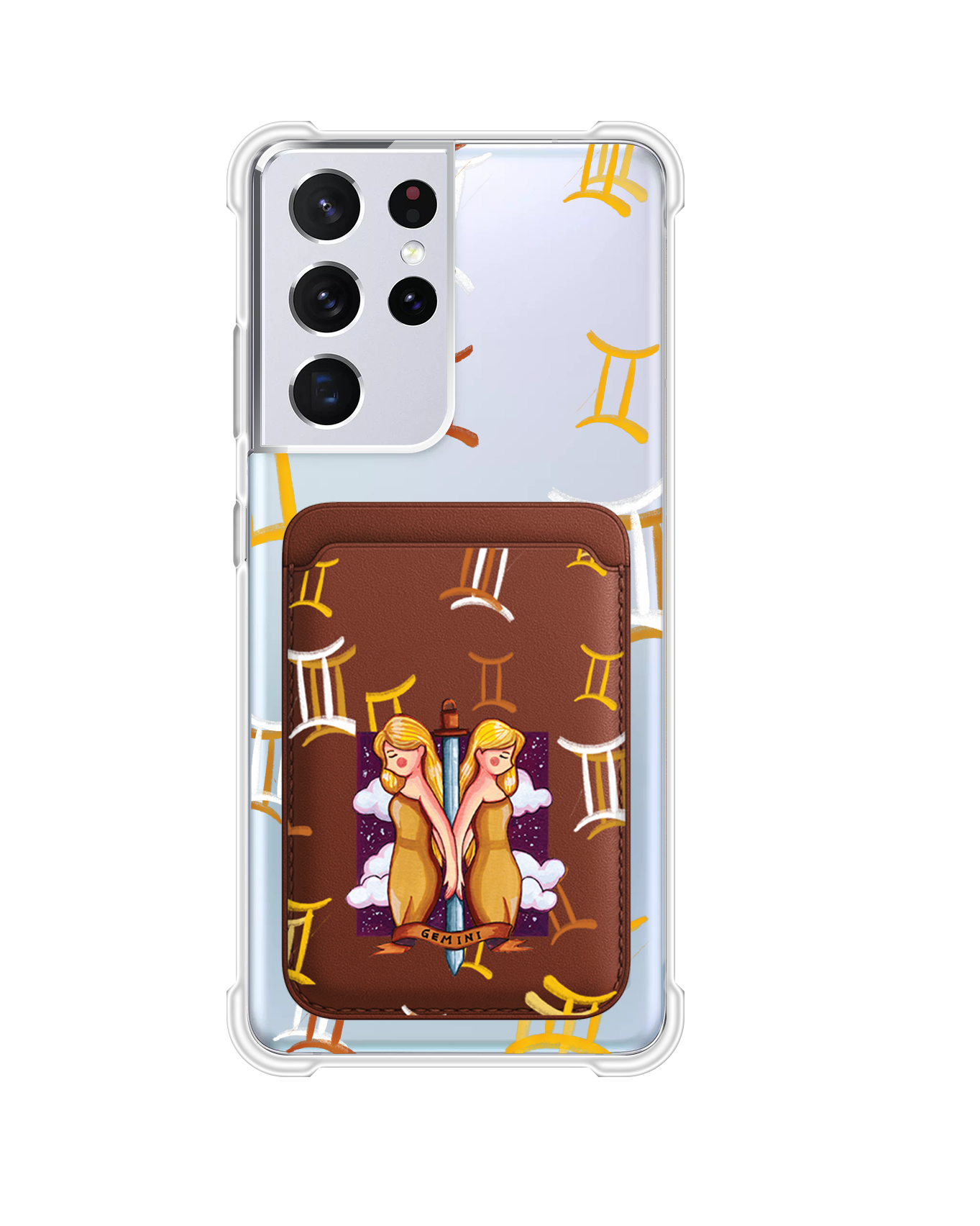 Android Magnetic Wallet Case - Gemini