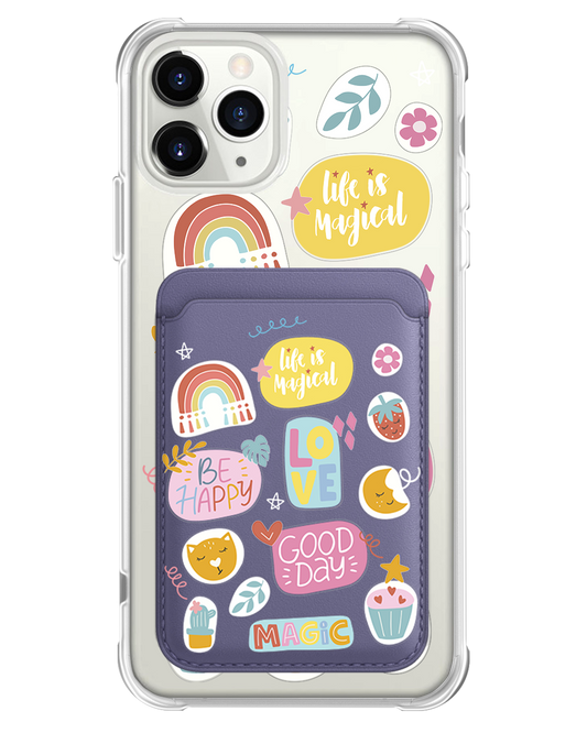 iPhone Magnetic Wallet Case - Good Day 1.0