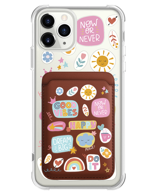 iPhone Magnetic Wallet Case - Good Day 2.0