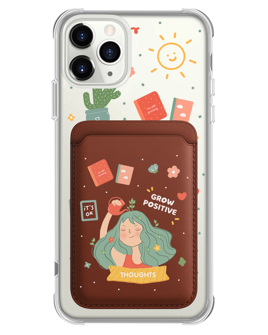 iPhone Magnetic Wallet Case - Grow