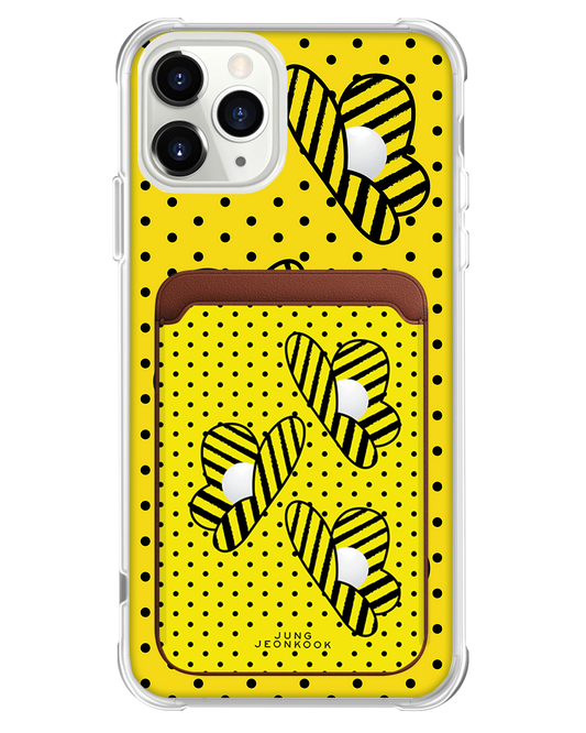 iPhone Magnetic Wallet Case - Honey