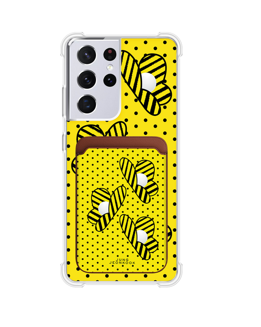 Android Magnetic Wallet Case - Honey