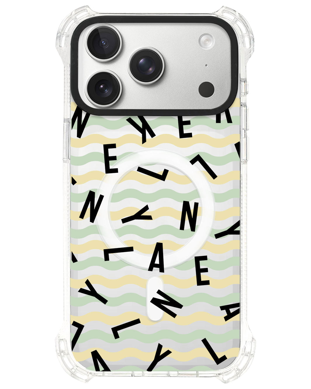 iPhone Ultimate Model-S⁴ - CUSTOM MONOGRAM 1.0 Noir