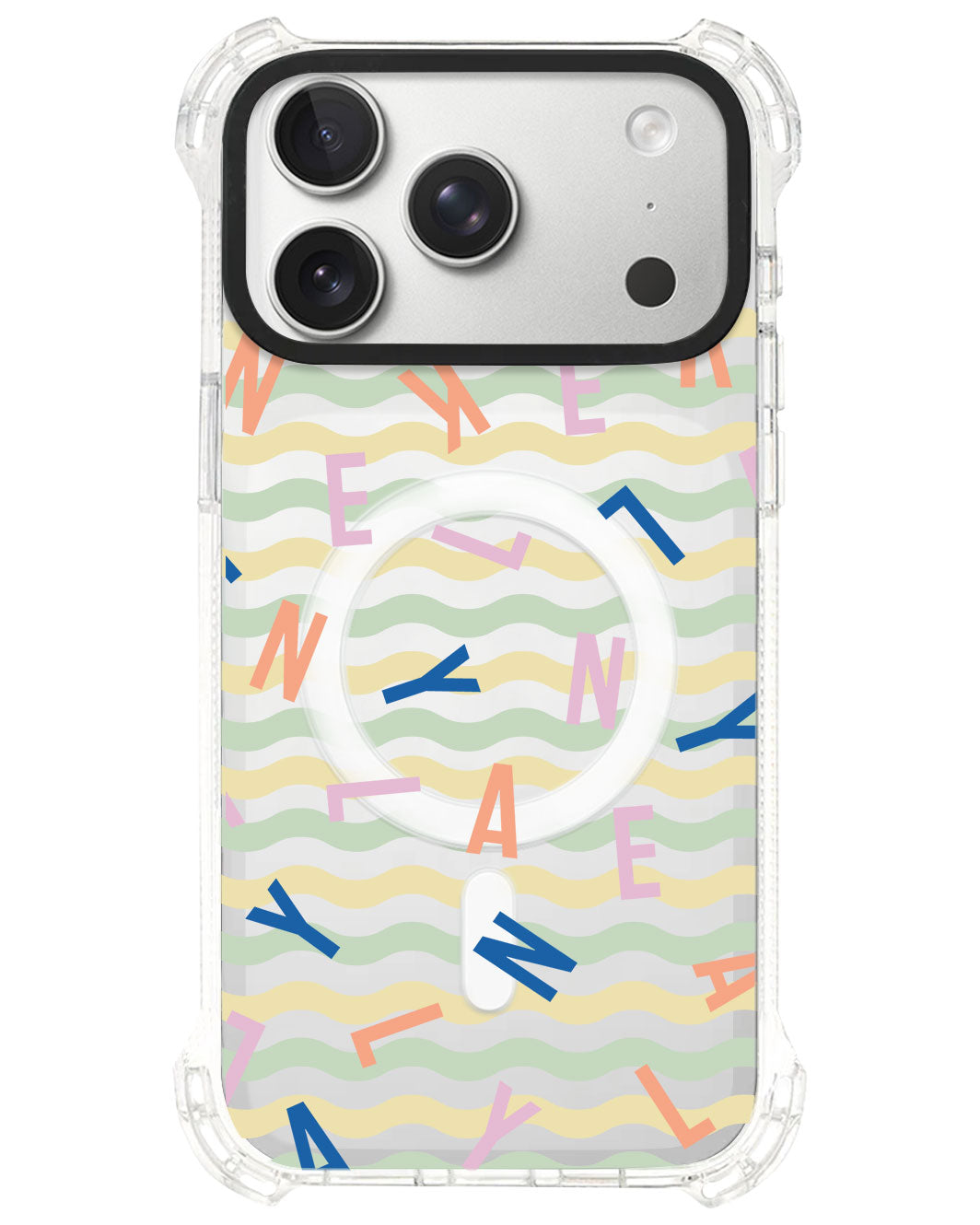 iPhone Rearguard UltimateS⁴ - CUSTOM MONOGRAM 1.0 Rainbow