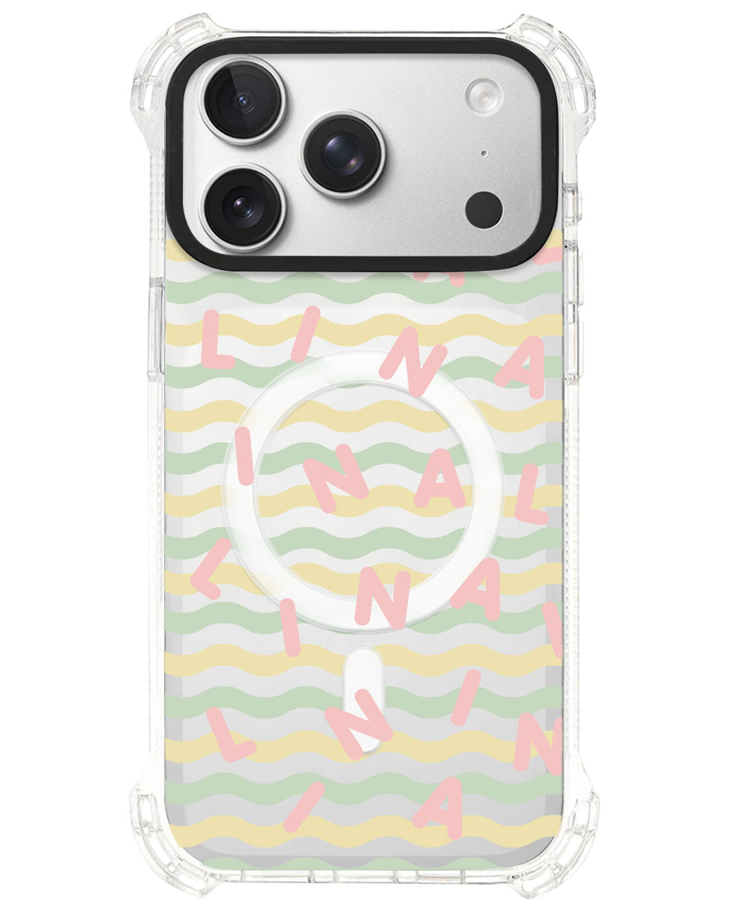 iPhone Rearguard UltimateS⁴ - CUSTOM MONOGRAM 2.0 Rosewater