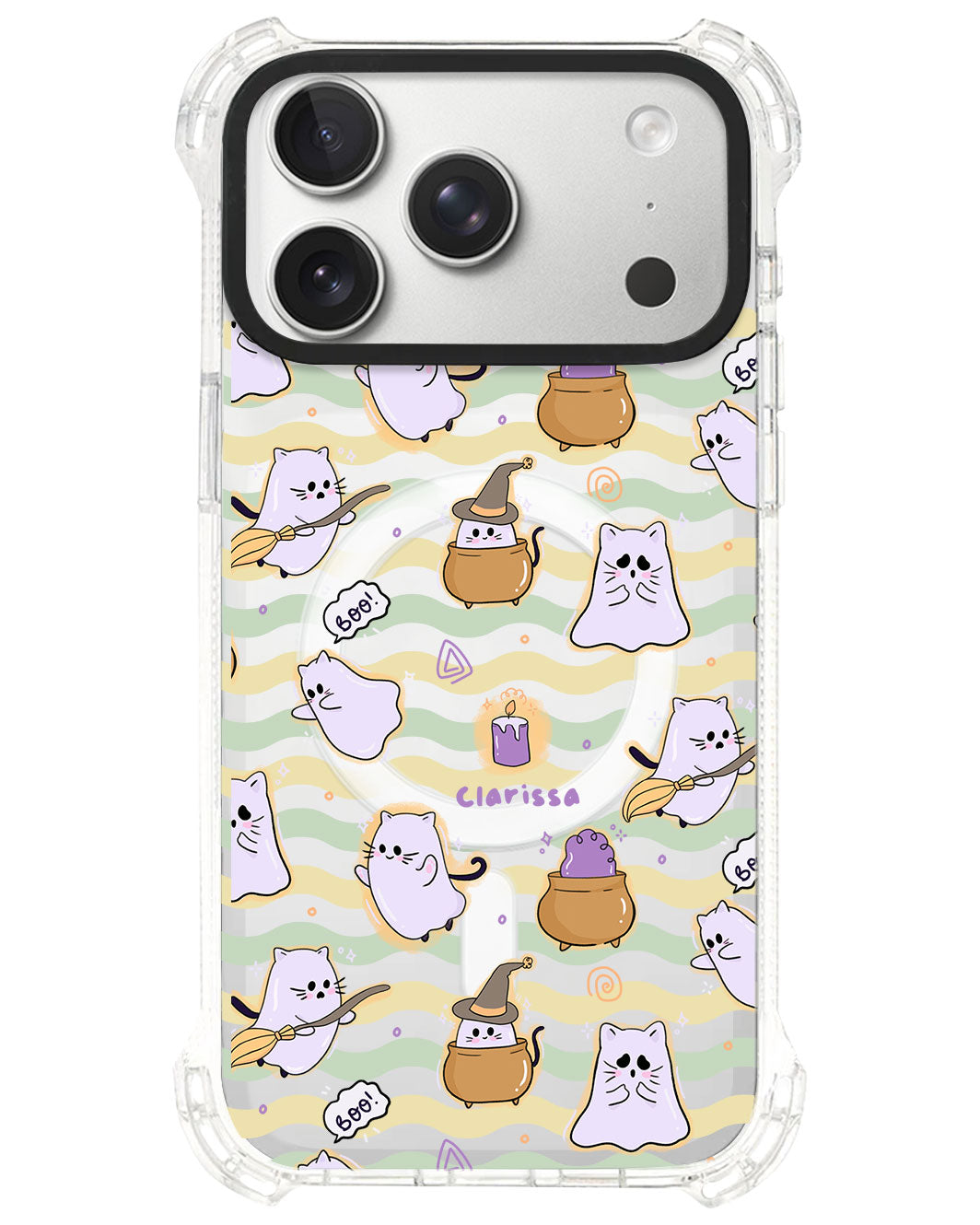 iPhone Rearguard UltimateS⁴ - Spooky cat