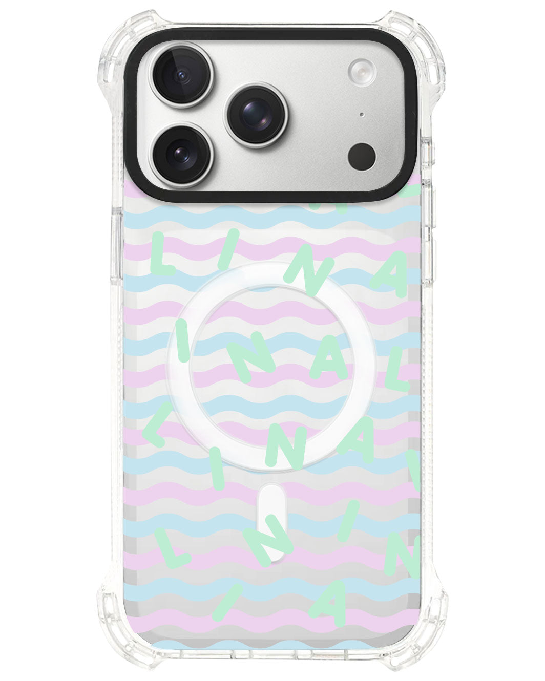 iPhone Rearguard UltimateS⁴ - CUSTOM MONOGRAM 2.0 Tosca