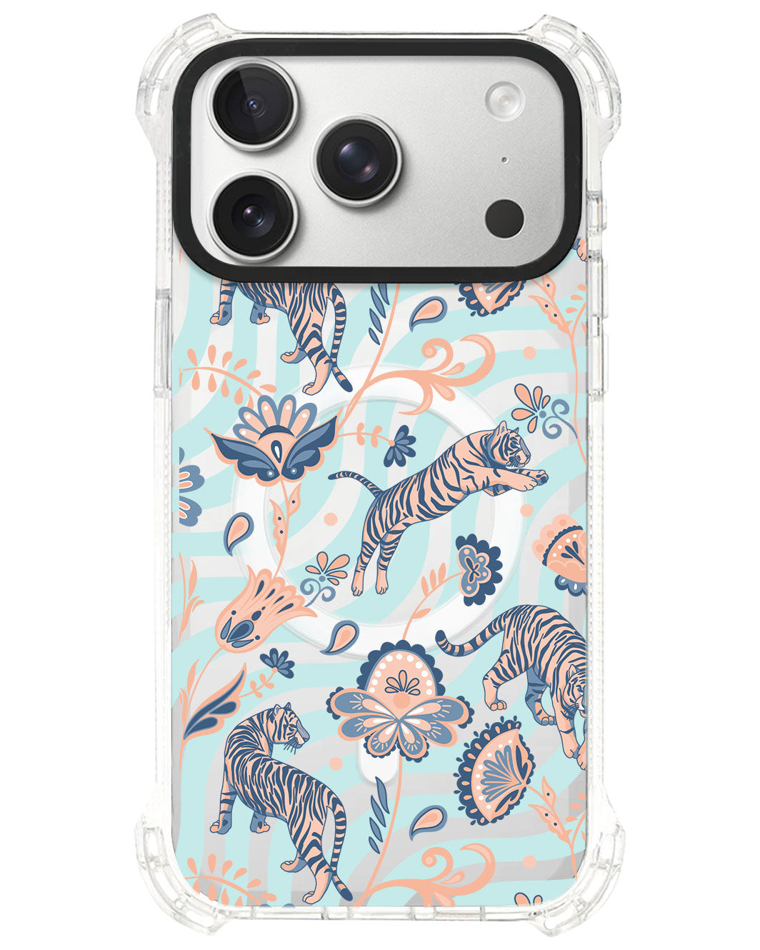 iPhone Rearguard UltimateS⁴ - Tiger & Floral 5.0