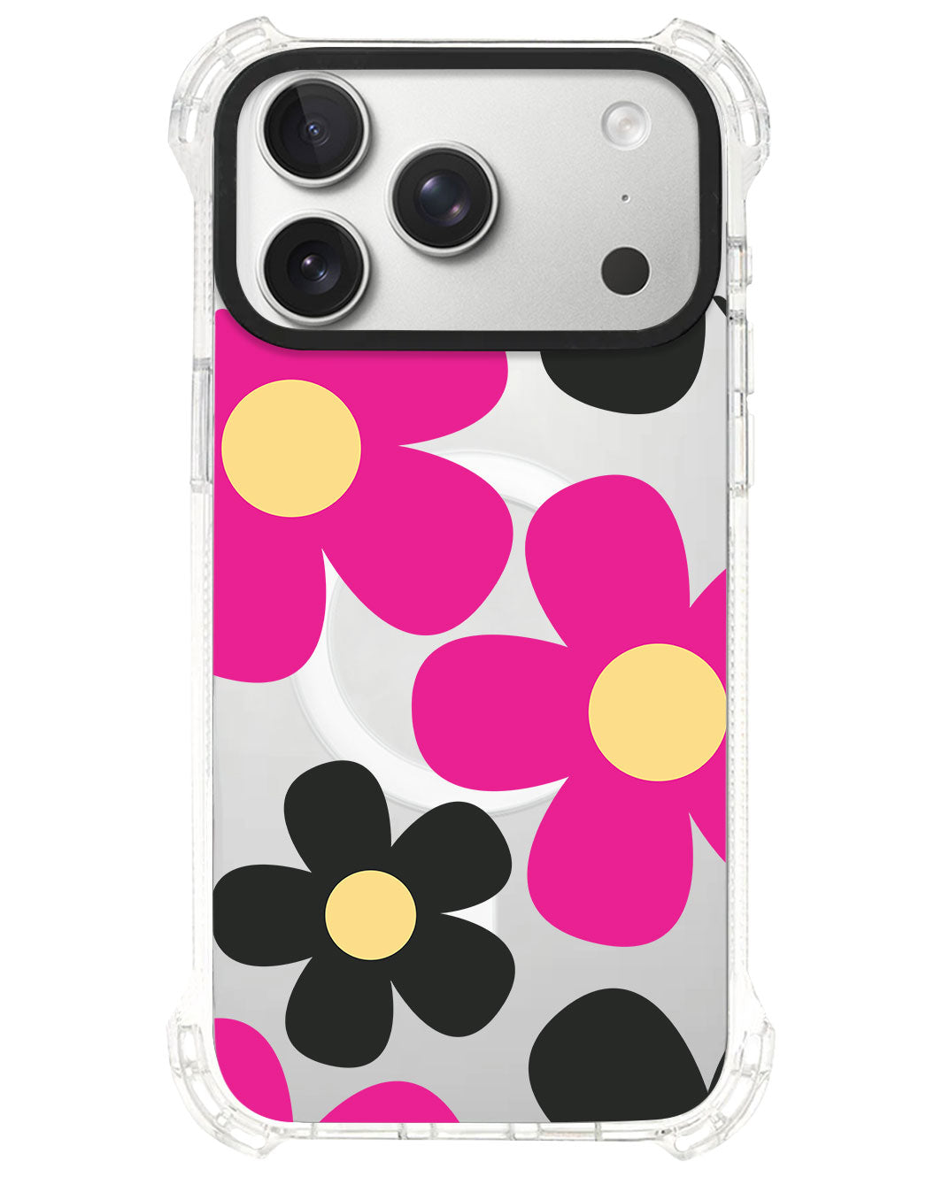 iPhone Rearguard UltimateS⁴ - Daisy Hot Pink