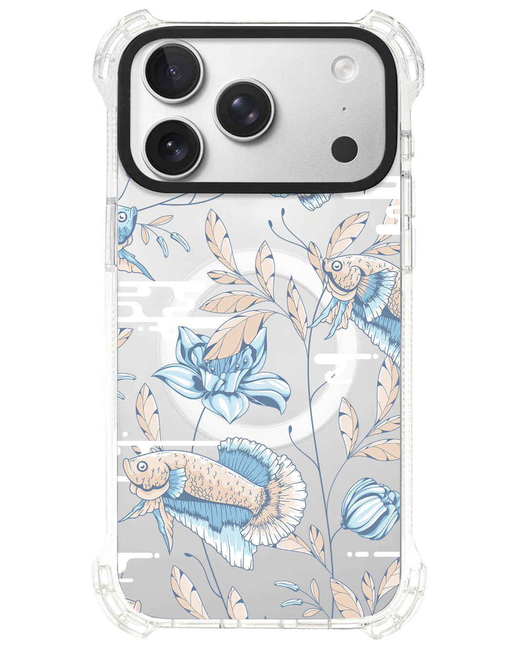 iPhone Rearguard UltimateS⁴ - Fish & Floral 4.0