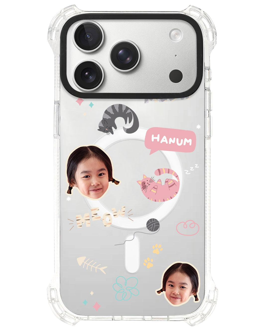 iPhone Rearguard UltimateS⁴ - Face Grid Kitty