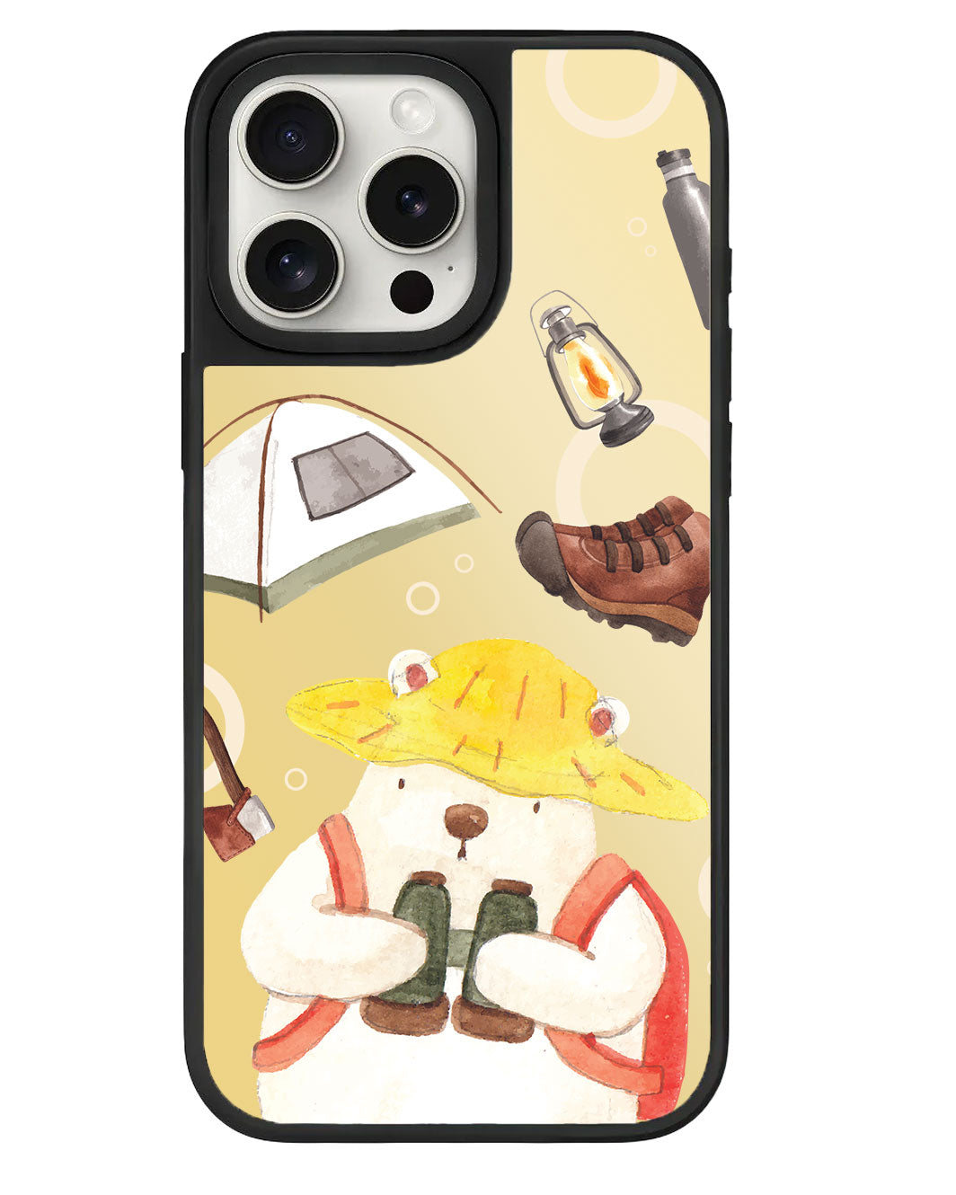 iPhone Mirror Grip - การผจญภัยของหมี