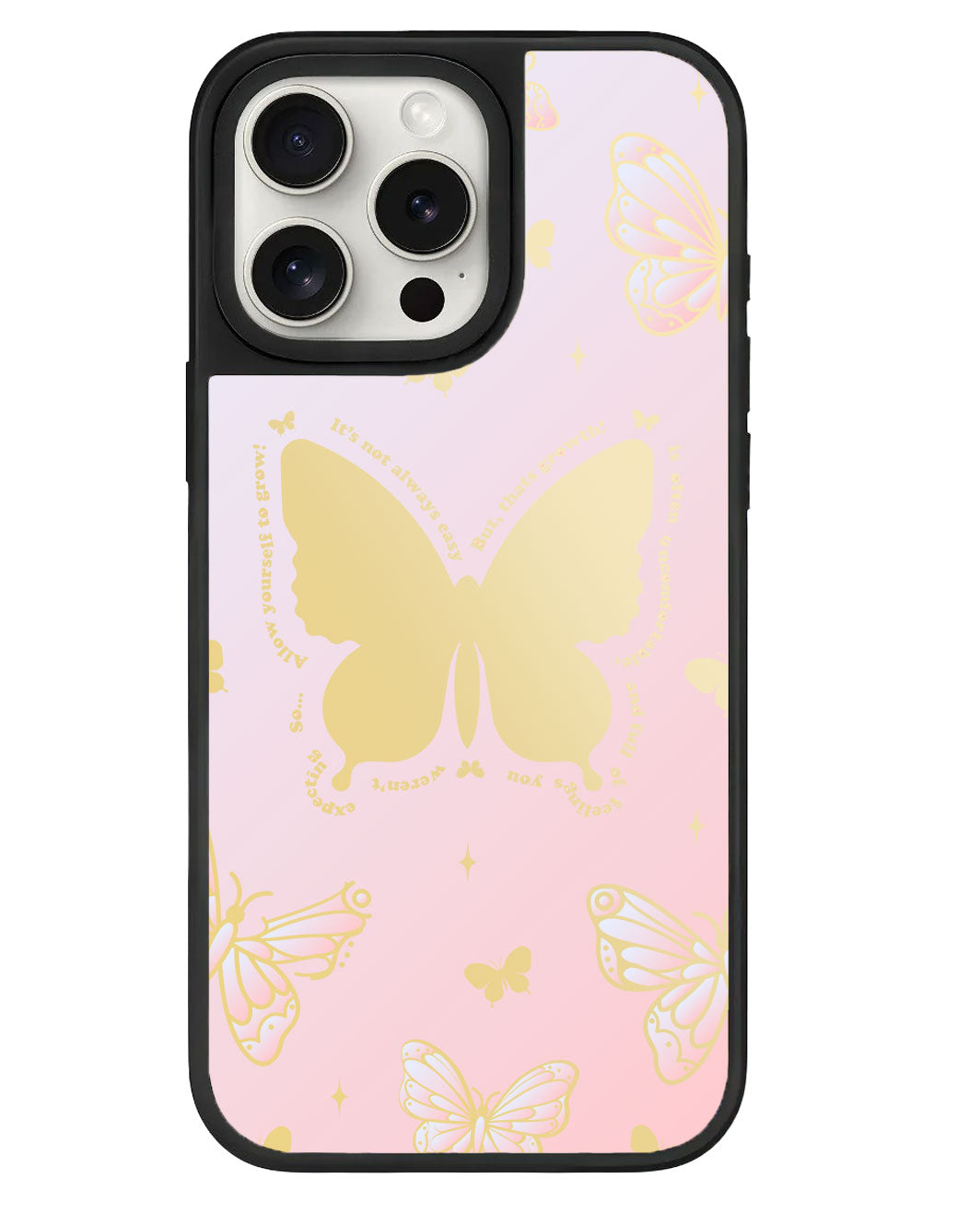 iPhone Mirror Grip - เอฟเฟกต์ผีเสื้อ 2.0