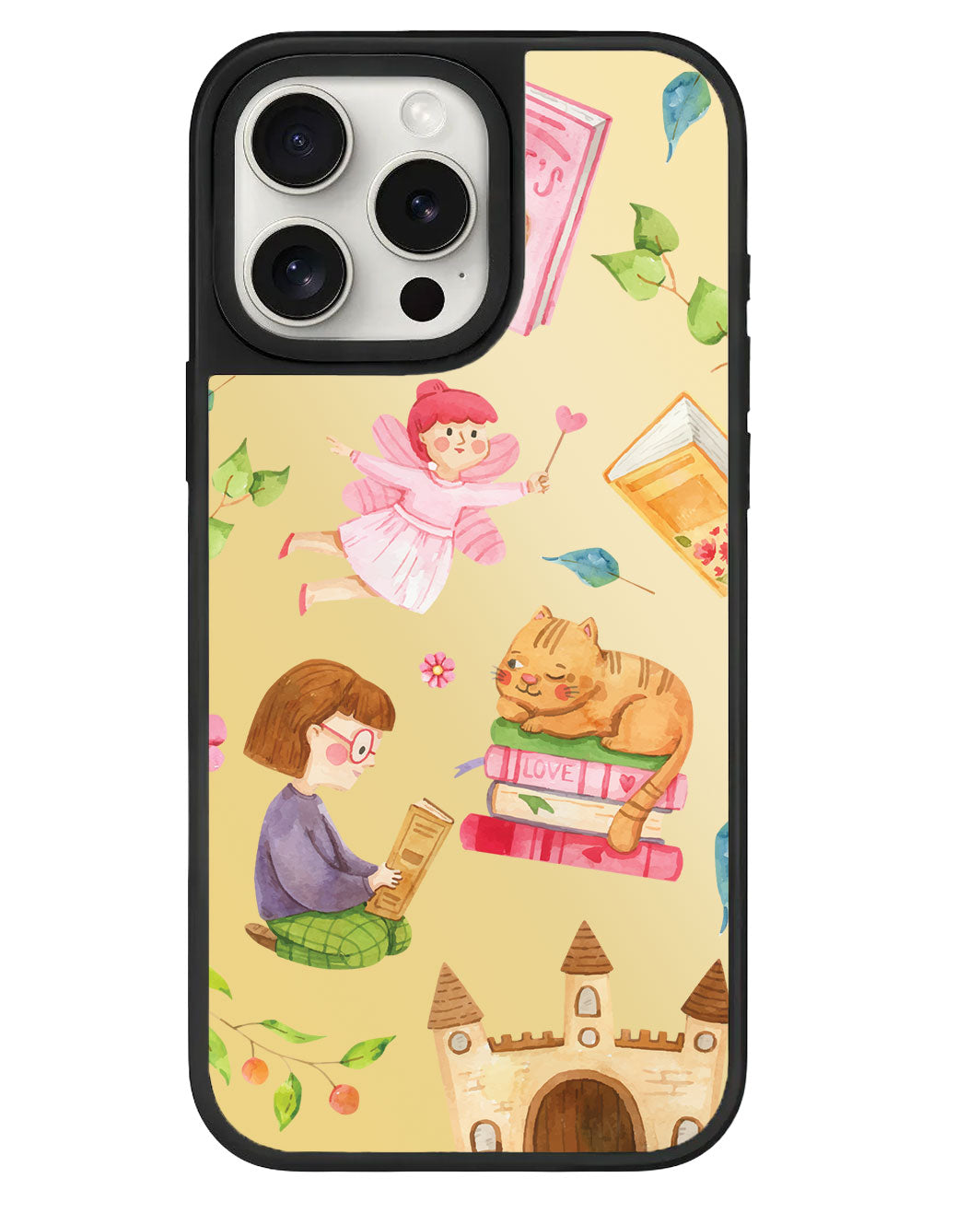 iPhone Mirror Grip - แมวนางฟ้า